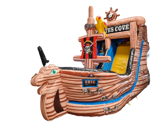 Piratenschiff - Riesenrutsche - 7x4x5,2 m 